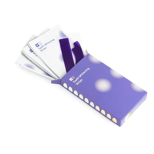 Enamel-Safe Mint Teeth Whitening Strips
